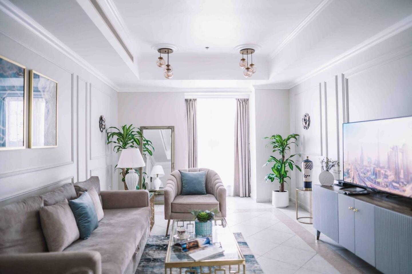 Sea & Palm View Elegant 1 Bedroom Apartment دبي المظهر الخارجي الصورة