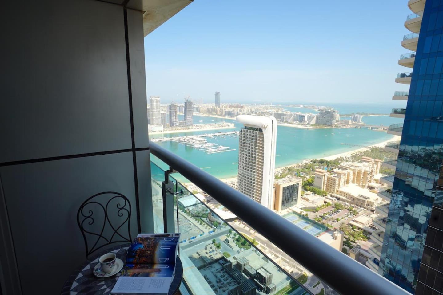Sea & Palm View Elegant 1 Bedroom Apartment دبي المظهر الخارجي الصورة